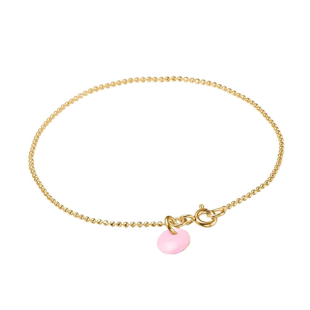 Enamel Copenhagen Ball Chain Bracelet